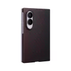 Samsung Galaxy Z Fold 8 Tok - Samsung Carbon Magnet + 2x Tükröződésgátló Film - Piros