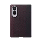 Samsung Galaxy Z Fold 8 Tok - Samsung Carbon Magnet + 2x Tükröződésgátló Film - Piros