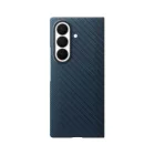 Samsung Galaxy Z Fold 8 Ultra Tok - Samsung Carbon Magnet + 2x Tükröződésgátló Film - Tengerészkék