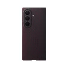 Samsung Galaxy Z Fold 8 Ultra Tok - Samsung Carbon Magnet + 2x Tükröződésgátló Film - Piros