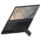 Samsung Galaxy Z Fold 8 Ultra Tok - Samsung Carbon Standing Case + 2 Tükröződésgátló Film - Fekete