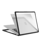 MacBook Air 13" (2023-2026) Tok - Tech-Protect Velar - Áttetsző- Fekete
