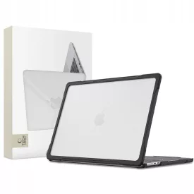   MacBook Air 15" (2023-2026) Tok - Tech-Protect Velar - Áttetsző-Fekete