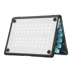 MacBook Air 15" (2023-2026) Tok - Tech-Protect Velar - Áttetsző-Fekete