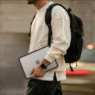 MacBook Pro 16" (2021-2026) Tok - Tech-Protect Velar - Áttetsző-Fekete