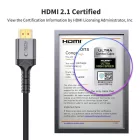 Tech-Protect UltraBoost HDMI 2.1 Kábel - 4K 120Hz / 8K 60Hz 200 cm - Fekete