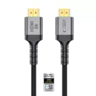 Tech-Protect UltraBoost HDMI 2.1 Kábel - 4K 120Hz / 8K 60Hz 300 cm - Fekete