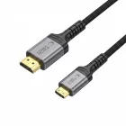 Tech-Protect UltraBoost Mini HDMI - HDMI 2.1 8K 60HZ Kábel 200 cm - Fekete