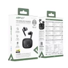 Acefast W7 TWS BT6.0 In-Ear Vezeték Nélküli Fülhallgató ENC-vel - Fekete