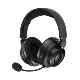   Acefast H15 Bluetooth / 2.4 GHz / AUX Gaming Fejhallgató Mikrofonnal és RGB Háttérvilágítással - Fekete