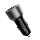 Acefast B21 Autós Töltő 75W - USB-C + USB-A - Fekete