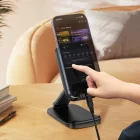 Acefast E45 Összecsukható Asztali Telefontartó - Fekete