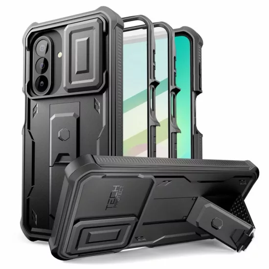 Samsung Galaxy A27 Tok - Tech-Protect Kevlar Cam+ - Fekete