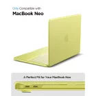 MacBook Neo 13" (2026) Tok - Spigen AirSkin - Matt Sárga