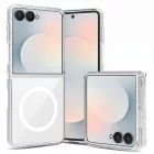 Samsung Galaxy Z Flip 8 Tok - Tech-Protect FlexAir Hybrid MagSafe - Átlátszó