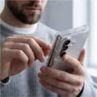 Samsung Galaxy Z Fold 8 Ultra Tok - Tech-Protect FlexAir Hybrid - Átlátszó