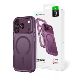   iPhone 18 Pro Tok - AmazingThing Minimal Mag Drop Proof 3 Lens - Lila