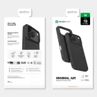iPhone 18 Pro Max Tok - AmazingThing Minimal Air MagSafe - Fekete