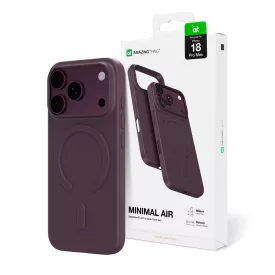   iPhone 18 Pro Max Tok - AmazingThing Minimal Air MagSafe - Lila