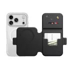 iPhone 18 Pro Max Tok - AmazingThing Titan Pro Flip Wallet Set - Fekete