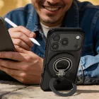 iPhone 18 Pro Tok - AmazingThing Titan Pro Lens Ring Set MagSafe - Fekete