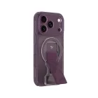 iPhone 18 Pro Tok - AmazingThing Titan Pro GripStand Set - Lila