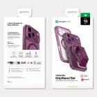 iPhone 18 Pro Tok - AmazingThing Titan Pro GripStand Set - Lila