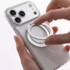 iPhone 18 Pro Max Tok - AmazingThing Titan Pro Spin Lens MagSafe - Átlátszó