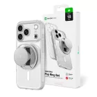 iPhone 18 Pro Tok - AmazingThing Titan Pro Pop Ring Set - Átlátszó