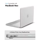 MacBook Neo 13" (2026) Tok - Spigen AirSkin - Matt Átlátszó