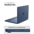 MacBook Neo 13" (2026) Tok - Spigen AirSkin - Matt Sötétkék