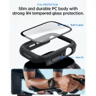 Apple Watch (44mm) Tok - Spigen Thin Fit 360 - Fekete