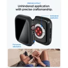 Apple Watch (44mm) Tok - Spigen Thin Fit 360 - Fekete