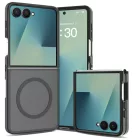 Samsung Galaxy Z Flip 8 Tok - Tech-Protect Magmat MagSafe - Áttetsző-Fekete