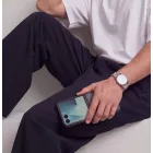 Samsung Galaxy Z Flip 8 Tok - Tech-Protect Magmat MagSafe - Áttetsző-Fekete
