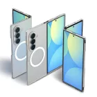 Samsung Galaxy Z Fold 8 Ultra Tok - Spigen AirSkin MagFit - Átlátszó-Fehér