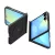 Samsung Galaxy Z Flip 8 Tok - Spigen AirSkin Aramid MagFit MagSafe - Fekete