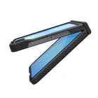 Samsung Galaxy Z Flip 8 Tok - Spigen AirSkin Aramid MagFit MagSafe - Fekete