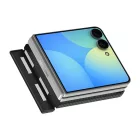 Samsung Galaxy Z Flip 8 Tok - Spigen AirSkin Aramid MagFit MagSafe - Fekete