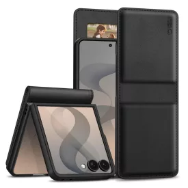 Samsung Galaxy Z Flip 8 Tok - Tech-Protect Wallet - Fekete