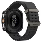 Samsung Galaxy Watch Ultra (47mm) Tok - Spigen Rugged Armor - Fekete