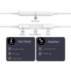 Tech-Protect Ultraboost Core G3 USB-C Vezetékes Fülhallgató - Fehér