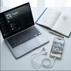Tech-Protect Ultraboost Core G3 USB-C Vezetékes Fülhallgató - Fehér