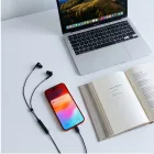 Tech-Protect Ultraboost Core G3 USB-C Vezetékes Fülhallgató - Fekete