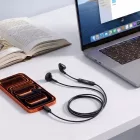 Tech-Protect Ultraboost Core G4 USB-C Vezetékes Fülhallgató - Fekete