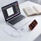 Tech-Protect Ultraboost Core G4 Mini Jack Vezetékes Fülhallgató - Fehér