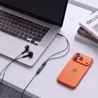 Tech-Protect Ultraboost Core G4 Mini Jack Vezetékes Fülhallgató - Fekete