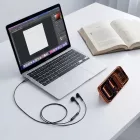 Tech-Protect Ultraboost Core G4 Mini Jack Vezetékes Fülhallgató - Fekete