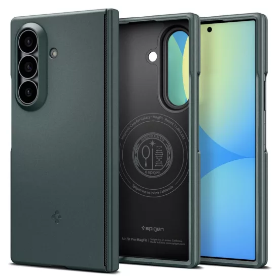 Samsung Galaxy Z Fold 8 Ultra Tok - Spigen Air Fit Pro MagFit Magsafe - Zöld
