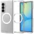 Samsung Galaxy Z Fold 8 Ultra Tok - Spigen Ultra Hybrid Pro MagFit - Átlátszó- Fehér
